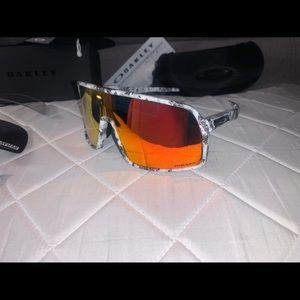 white camo oakleys